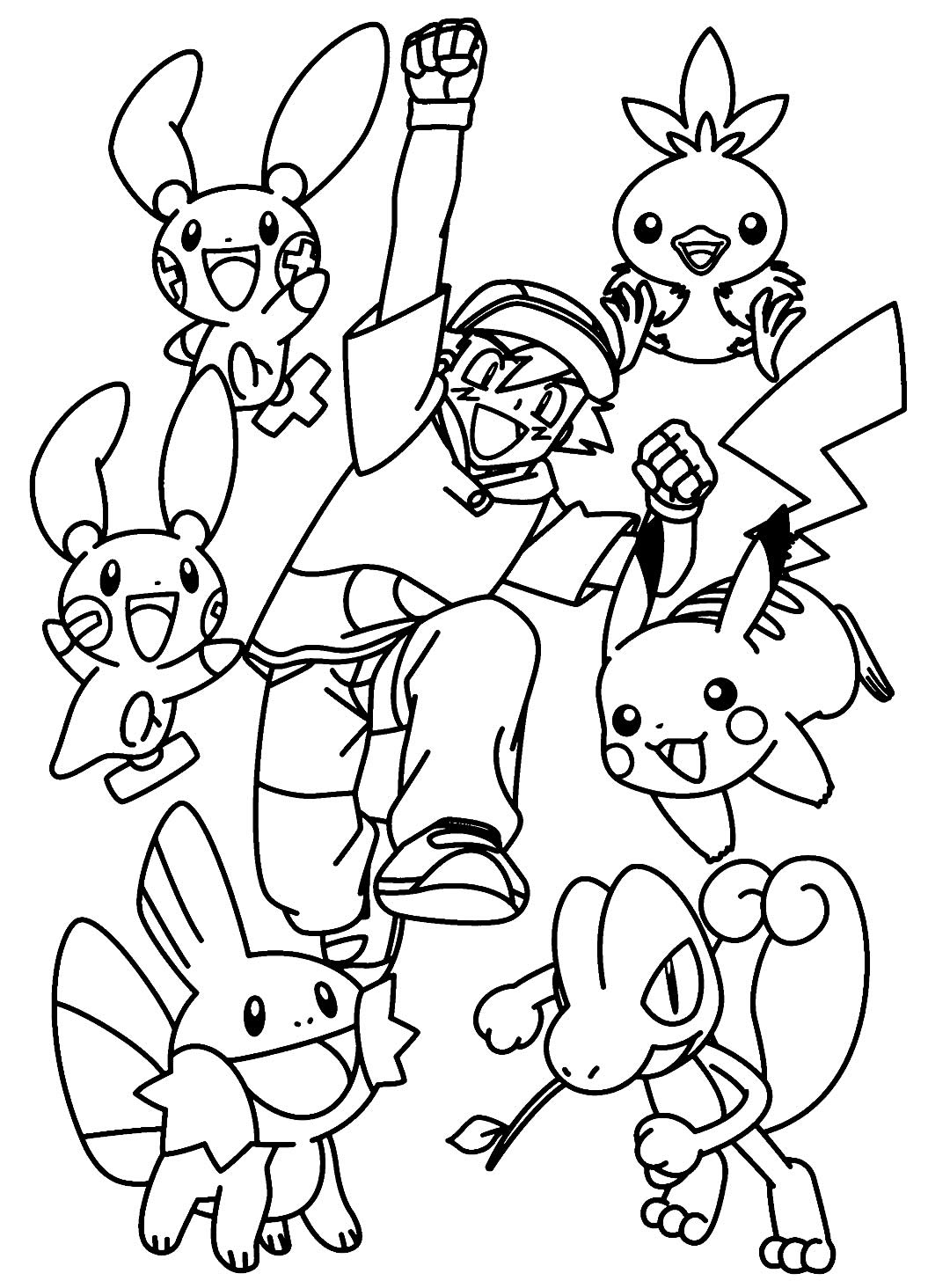 Pokemon para Colorir : 30 desenhos para imprimir 🎨🌟