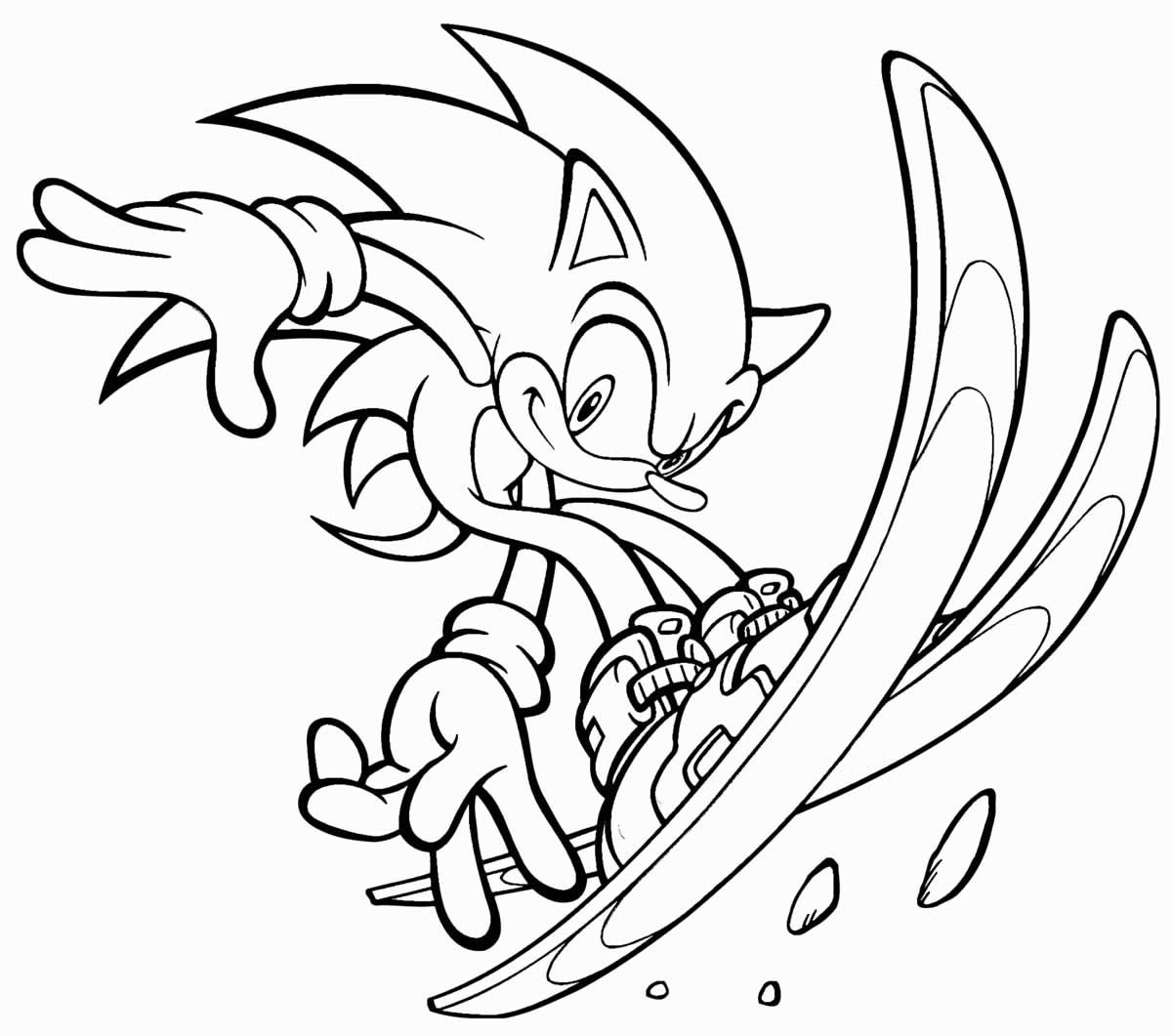 Desenhos para colorir sonic - Atividades Educativas