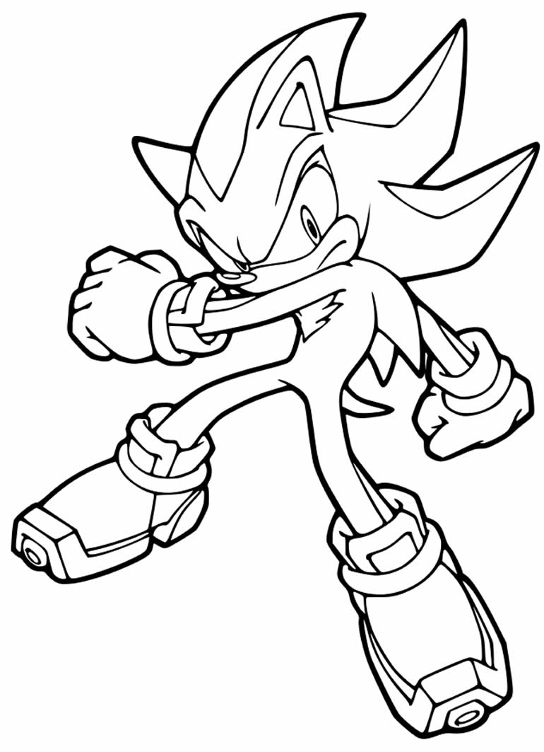 50+ Desenhos de Sonic para colorir - Dicas Práticas