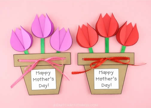 Cartão de Dia das Mães