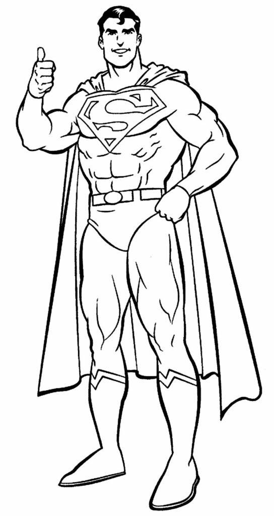 100+ Desenhos de Super-Heróis para colorir - Dicas Práticas