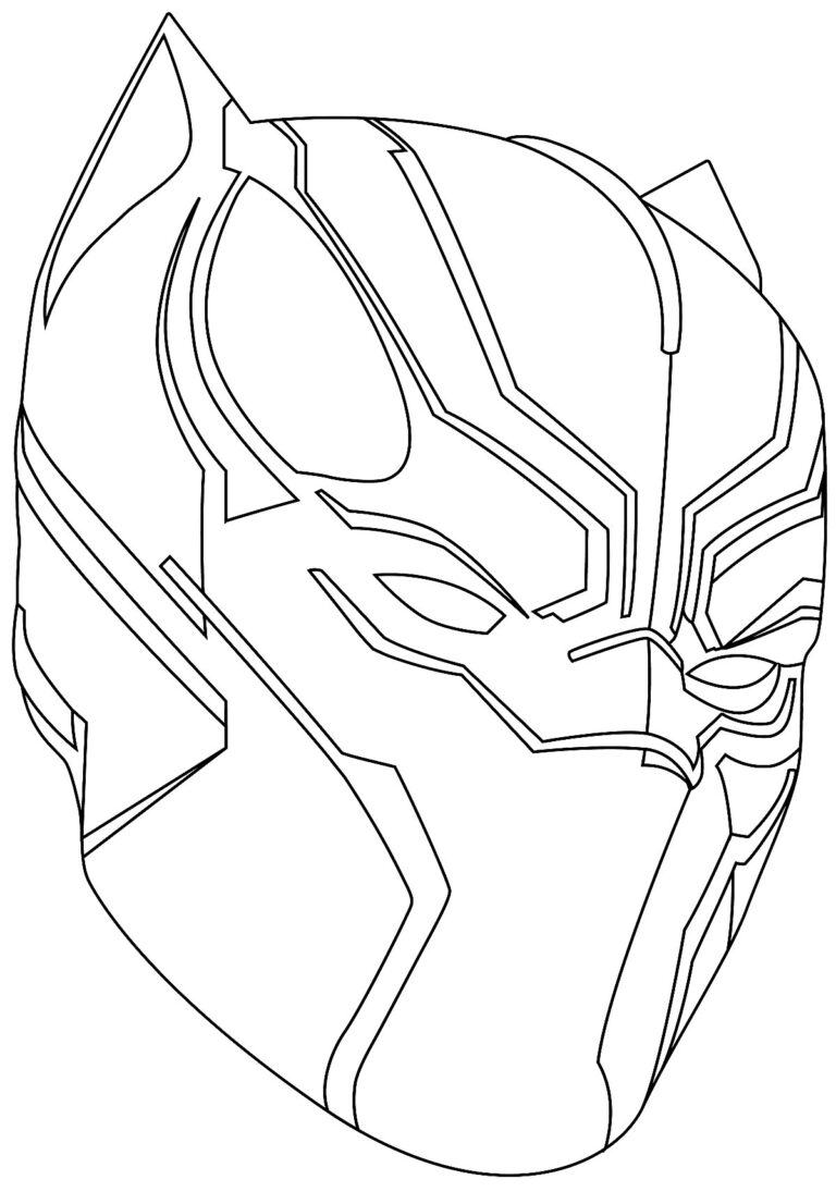 50+ Desenhos para colorir do Pantera Negra - Dicas Práticas