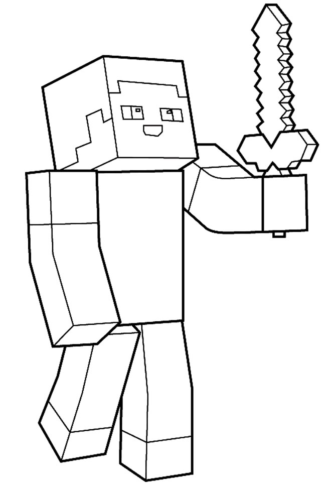 30+ Desenhos de Minecraft para colorir - Dicas Práticas