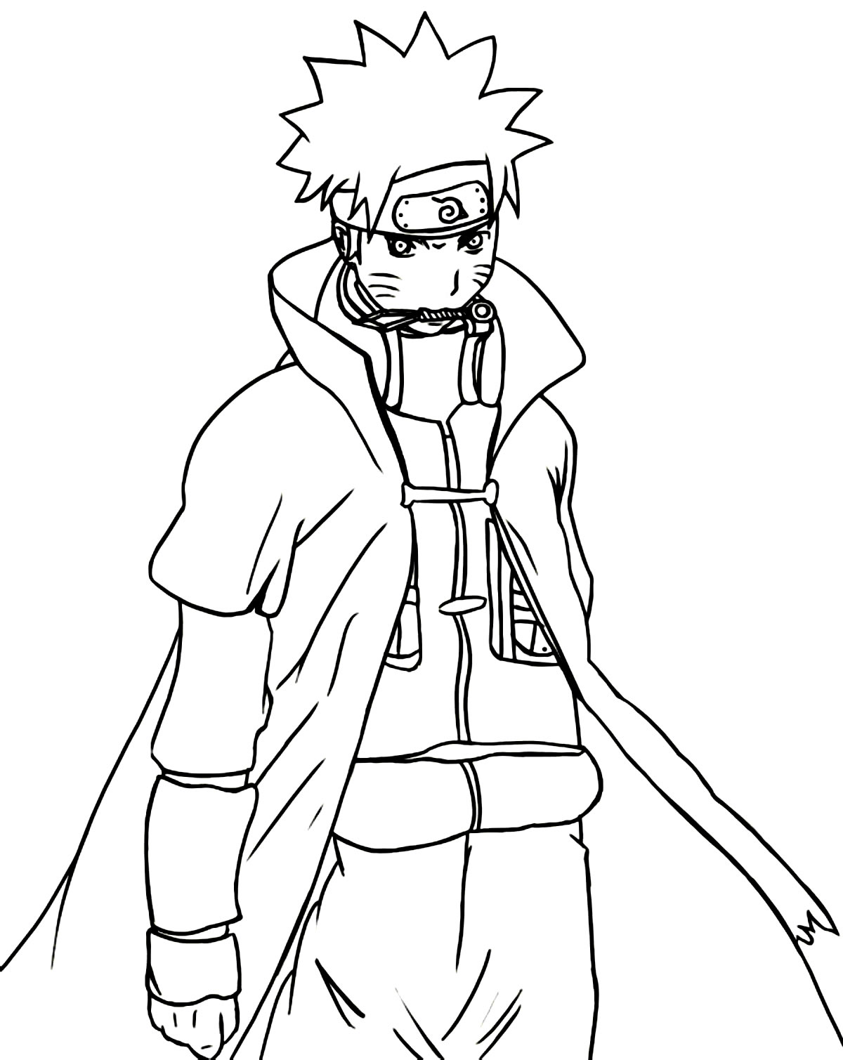 Desenhos de Naruto para colorir - Bora Colorir