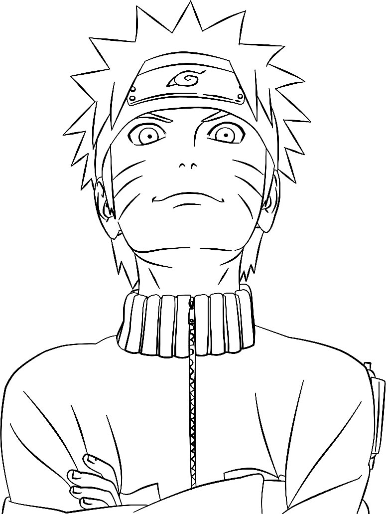 Desenho de Sasuke do Naruto para colorir - Tudodesenhos