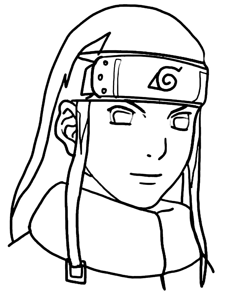 Desenho do Naruto para colorir