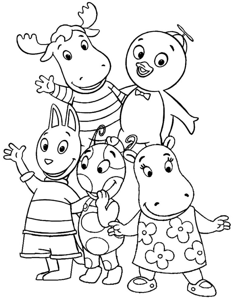 50+ Desenhos dos Backyardigans para colorir - Dicas Práticas