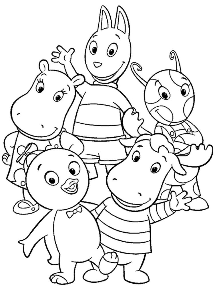 50+ Desenhos dos Backyardigans para colorir - Dicas Práticas