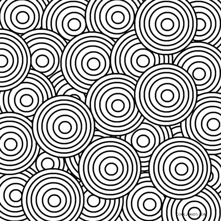 50+ Desenhos Geométricos para colorir - Dicas Práticas