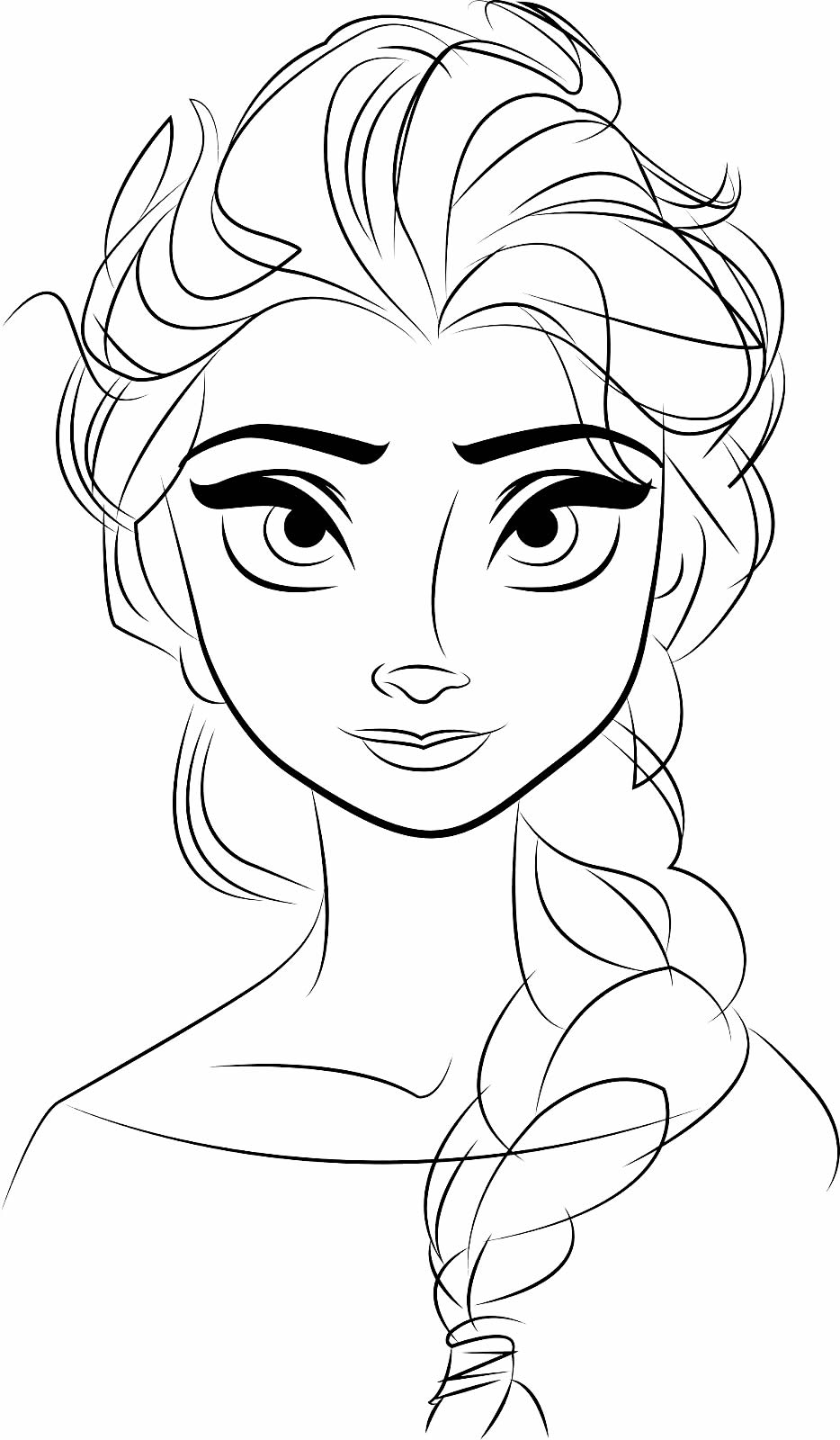 Desenho da Elsa