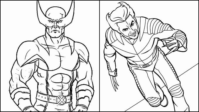 Desenhos Wolverine