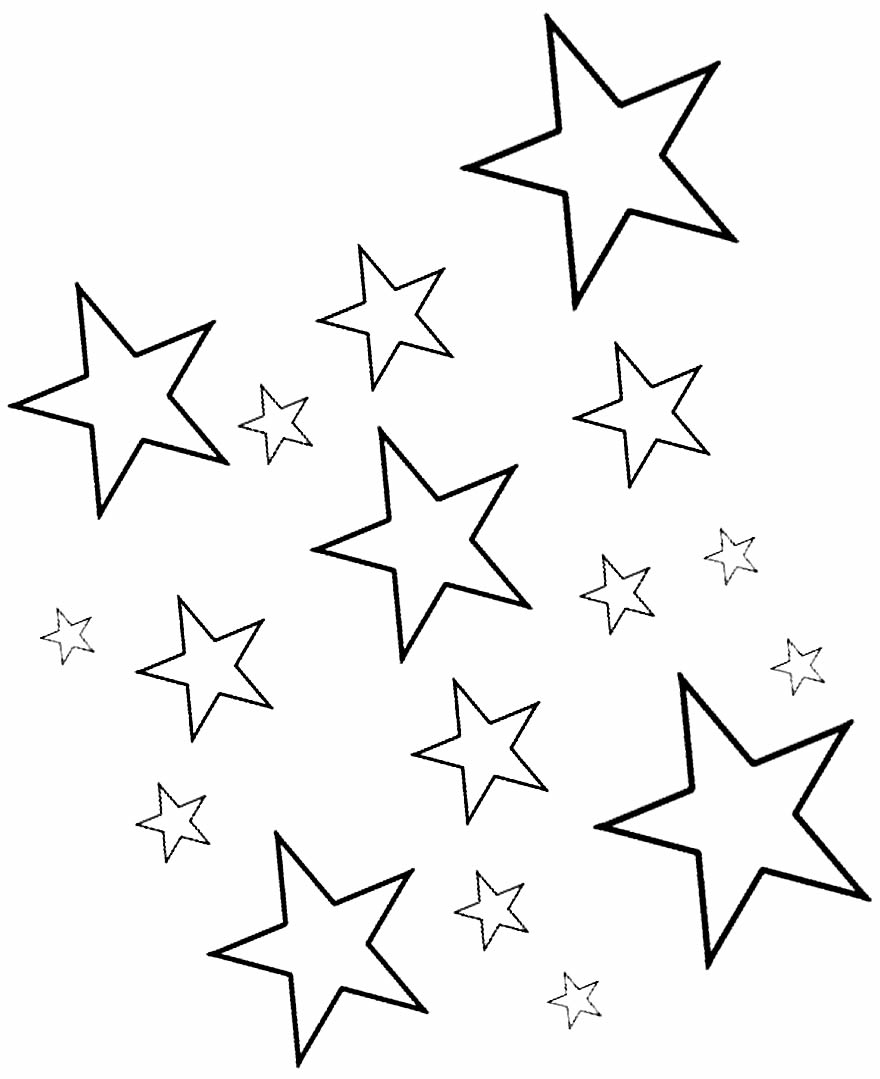 Molde de estrelinhas