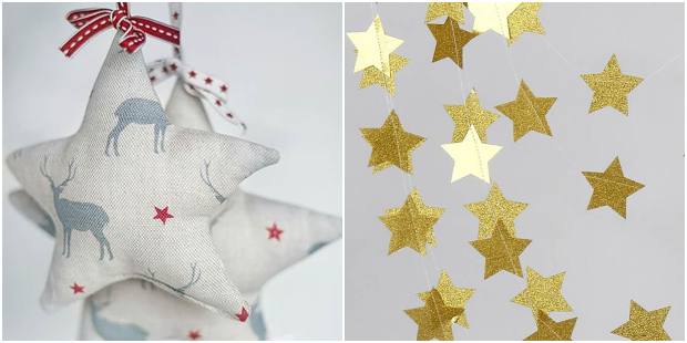 Moldes de estrela para fazer artesanatos