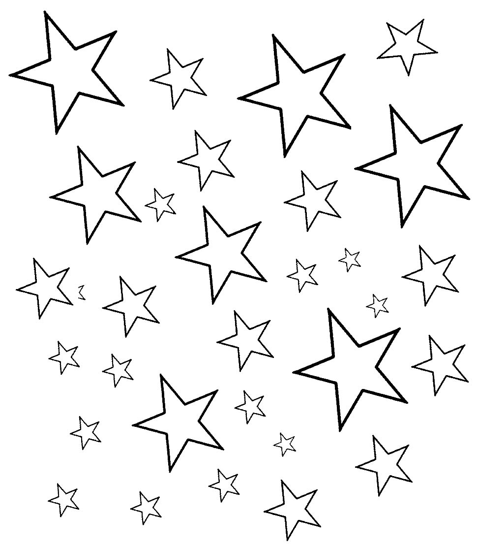 Molde de estrelinhas