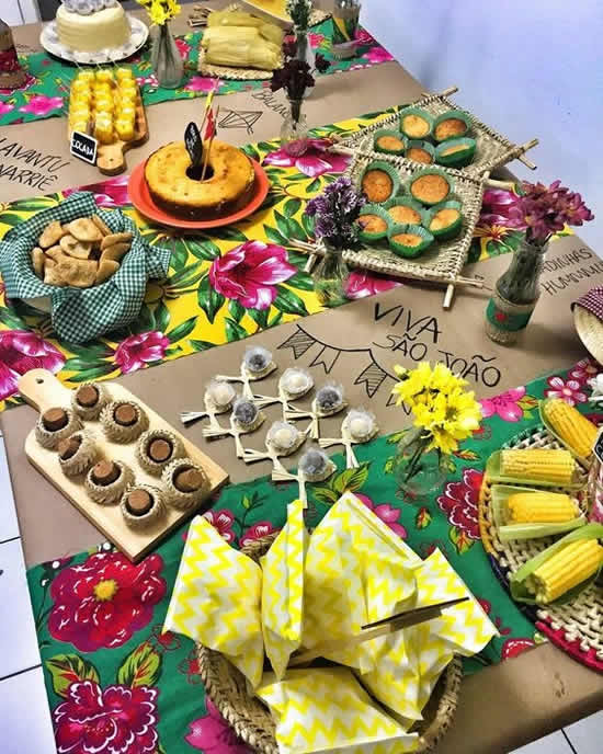 Decoração linda para Festa Junina