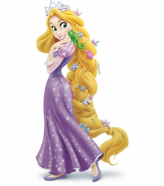 Desenho da Rapunzel