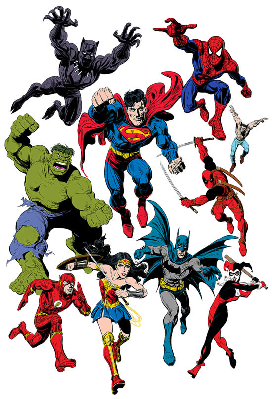 Desenhos de Super-Heróis