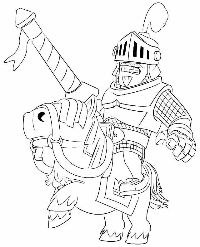 Molde de Clash Royale para imprimir