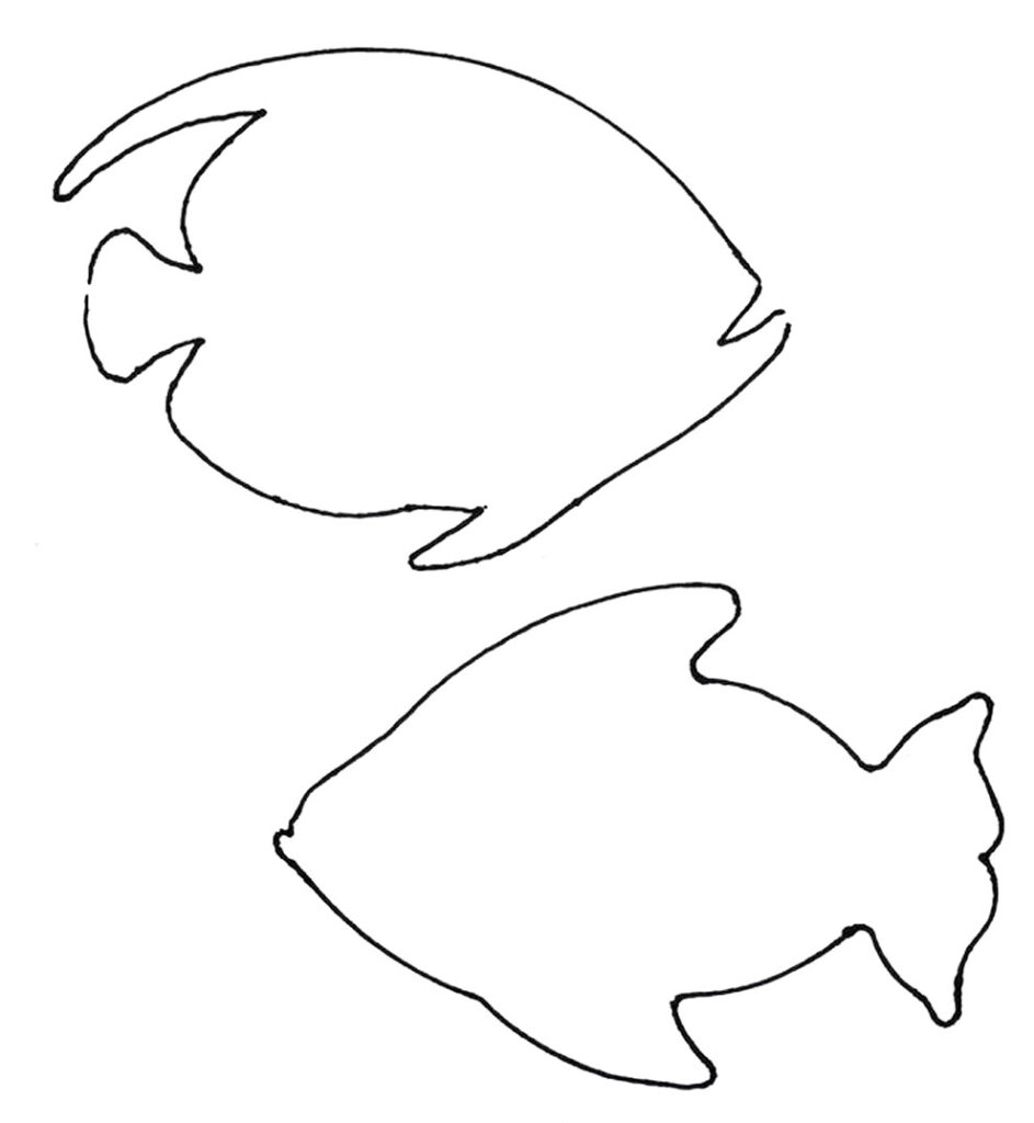 Moldes de Peixes: 50 modelos para imprimir - Dicas Práticas