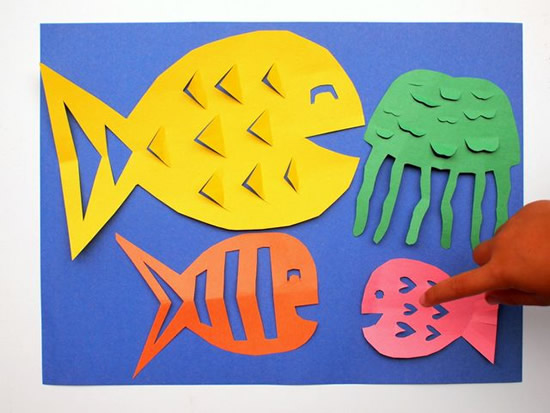 Peixes de papel