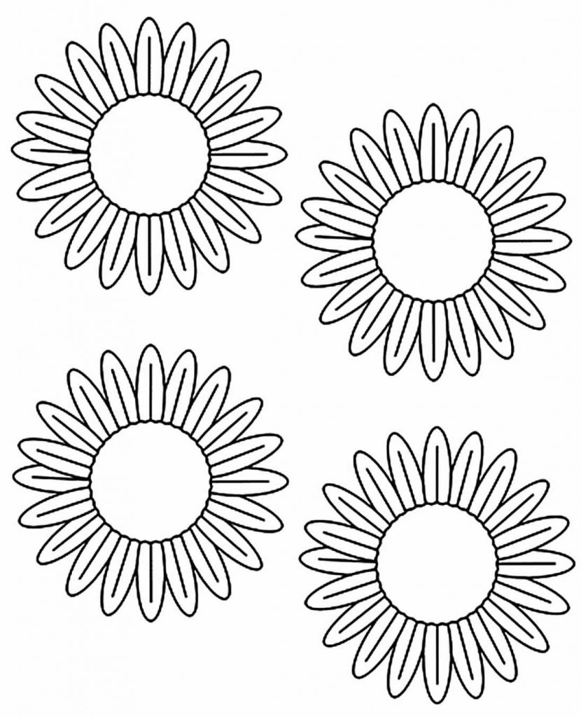Moldes para fazer Girassol de Papel - Dicas Práticas