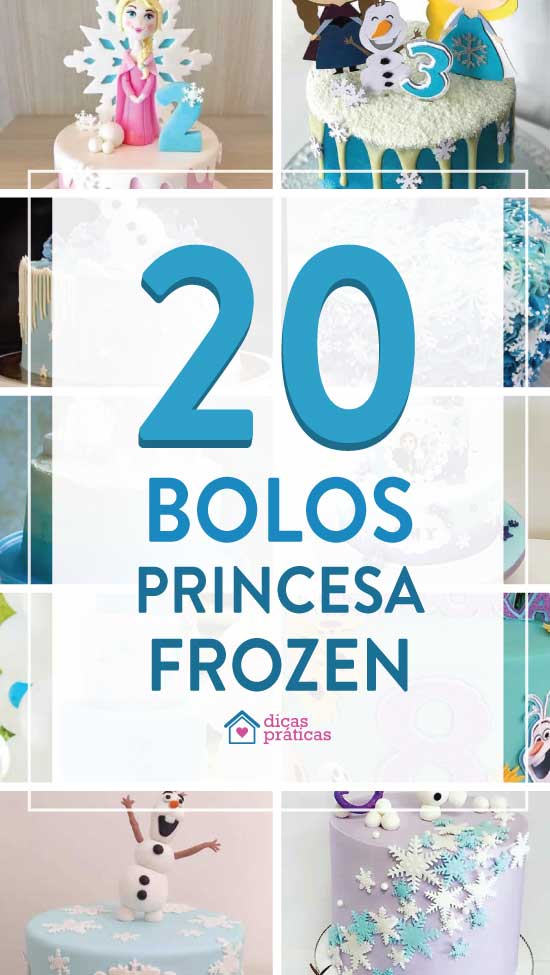 20 ideias de Bolo da Frozen