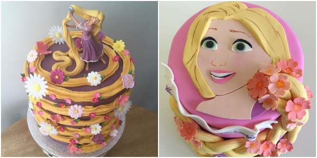 20 ideias de Bolo da Rapunzel