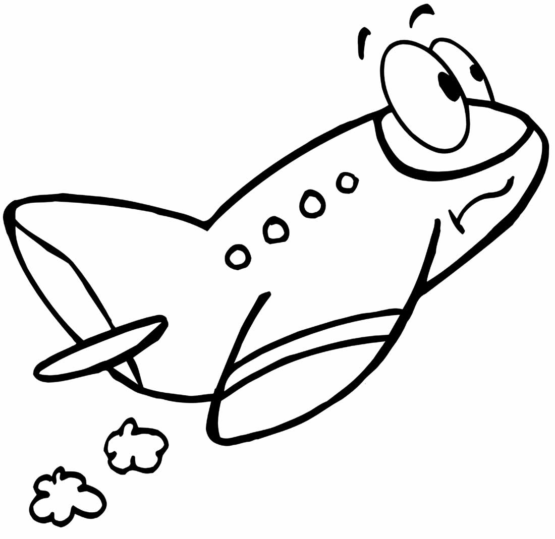 Desenho lindo de avião