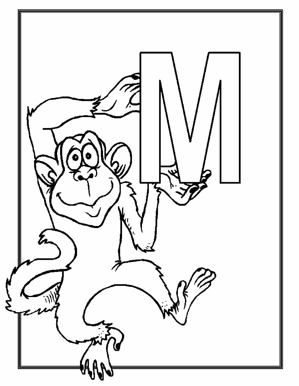 50+ Desenhos de Macaquinho para colorir - Dicas Práticas