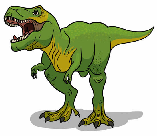 Desenho de T-Rex