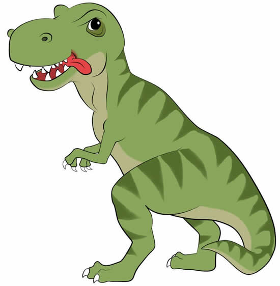 Desenho de T-Rex