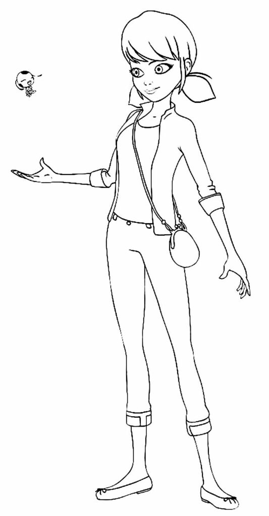 50+ Desenhos para colorir da Ladybug - Dicas Práticas