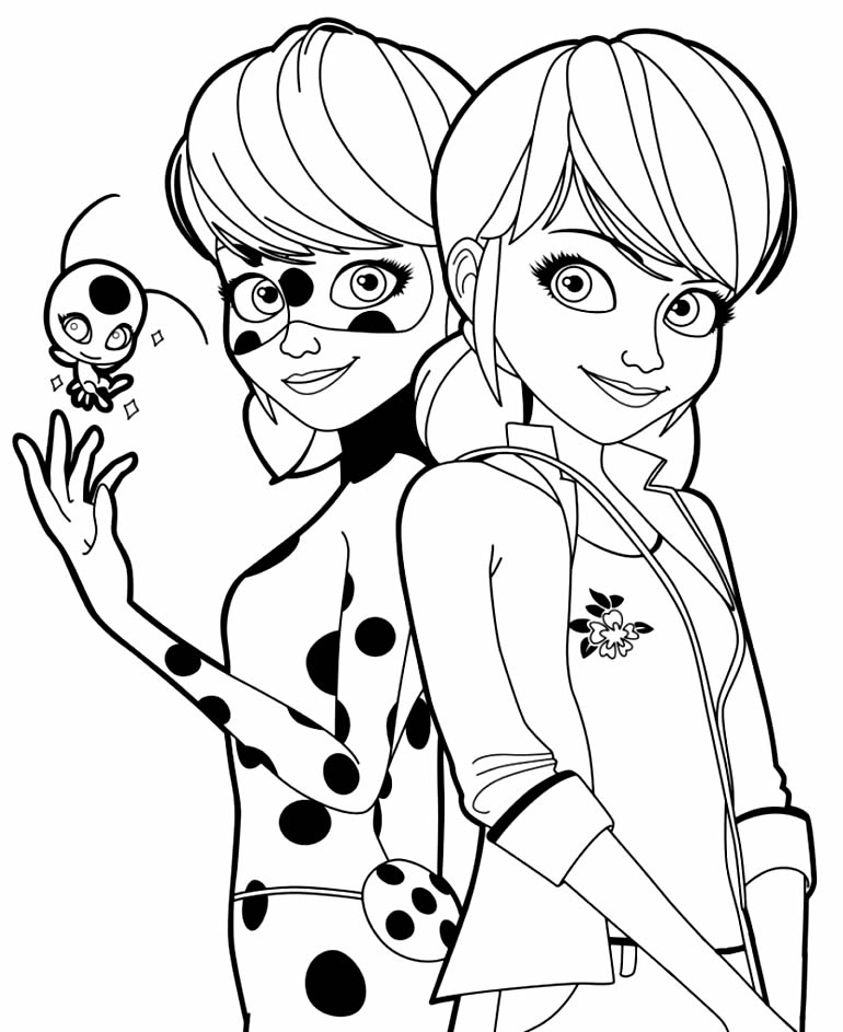 Imagem de Ladybug para colorir