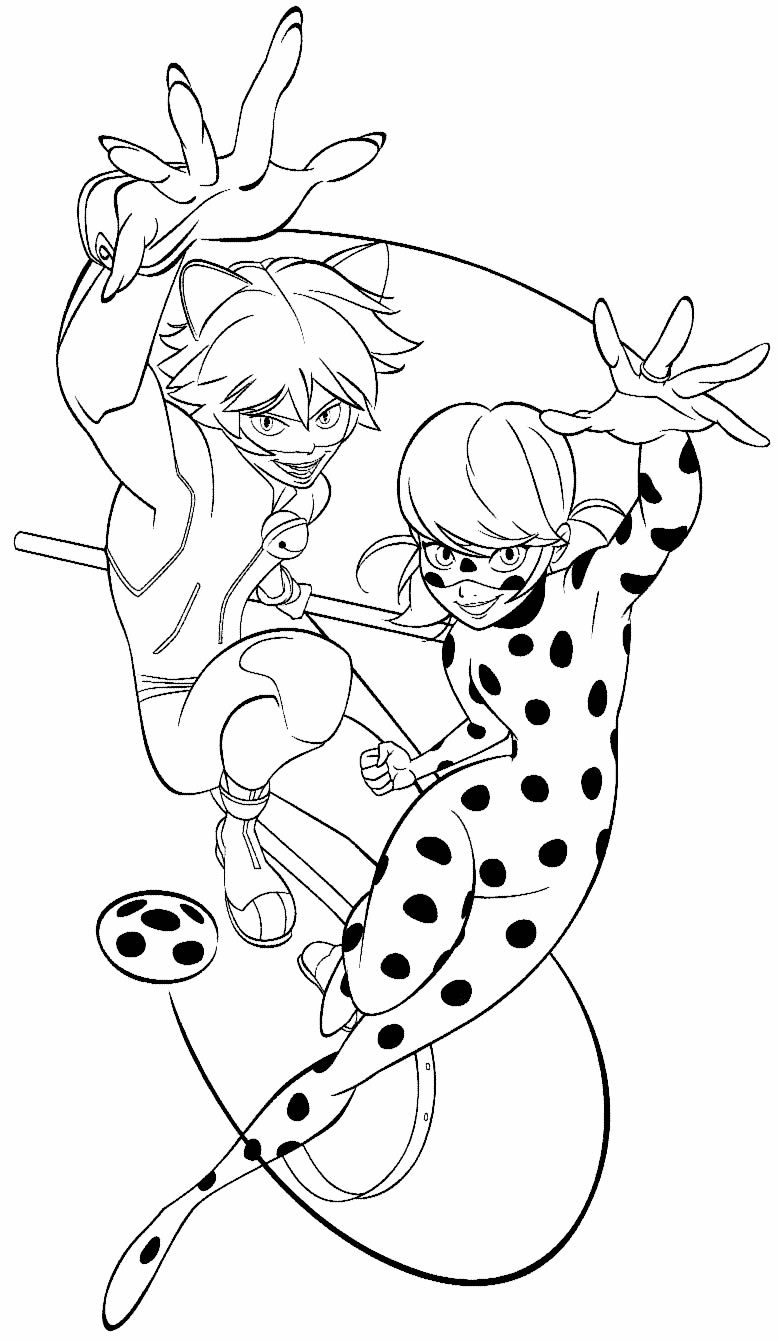 Desenho de Ladybug para colorir