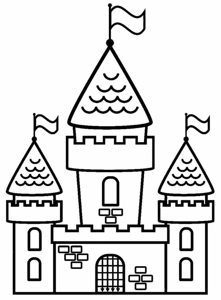 50+ Desenhos de Castelo para imprimir e colorir - Dicas Práticas