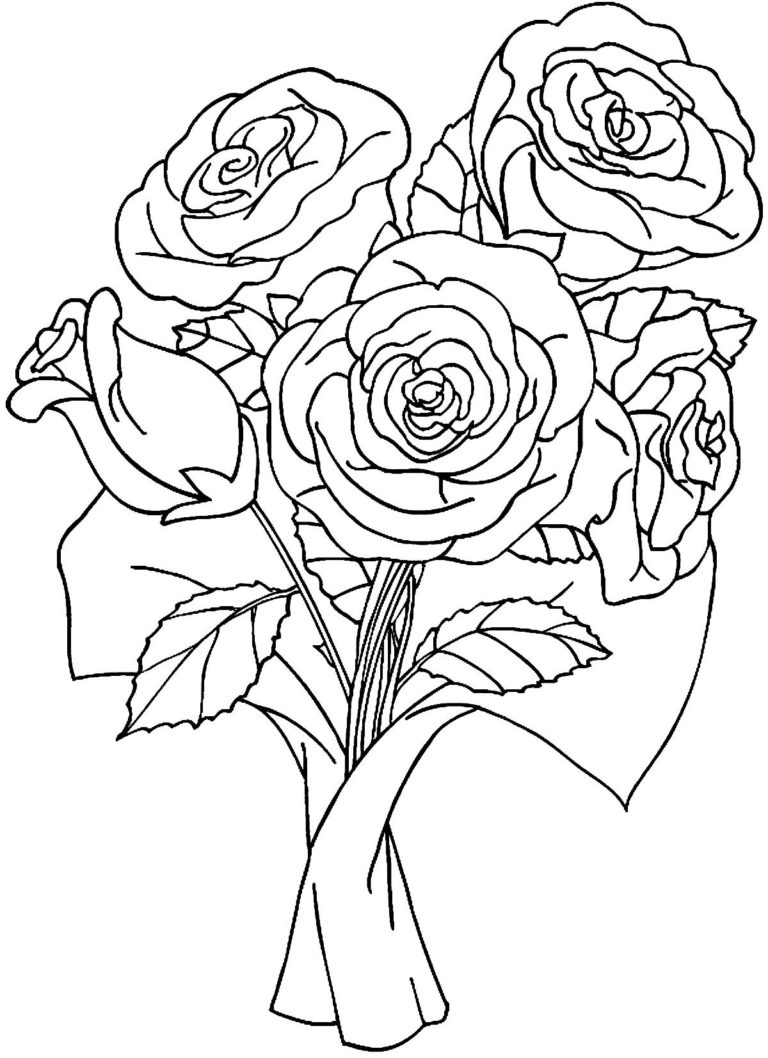 Desenhos de Rosa para colorir - Dicas Práticas
