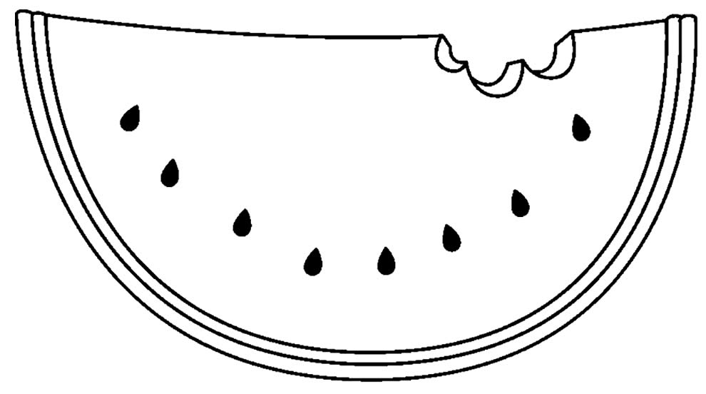 Moldes de Melancia para imprimir