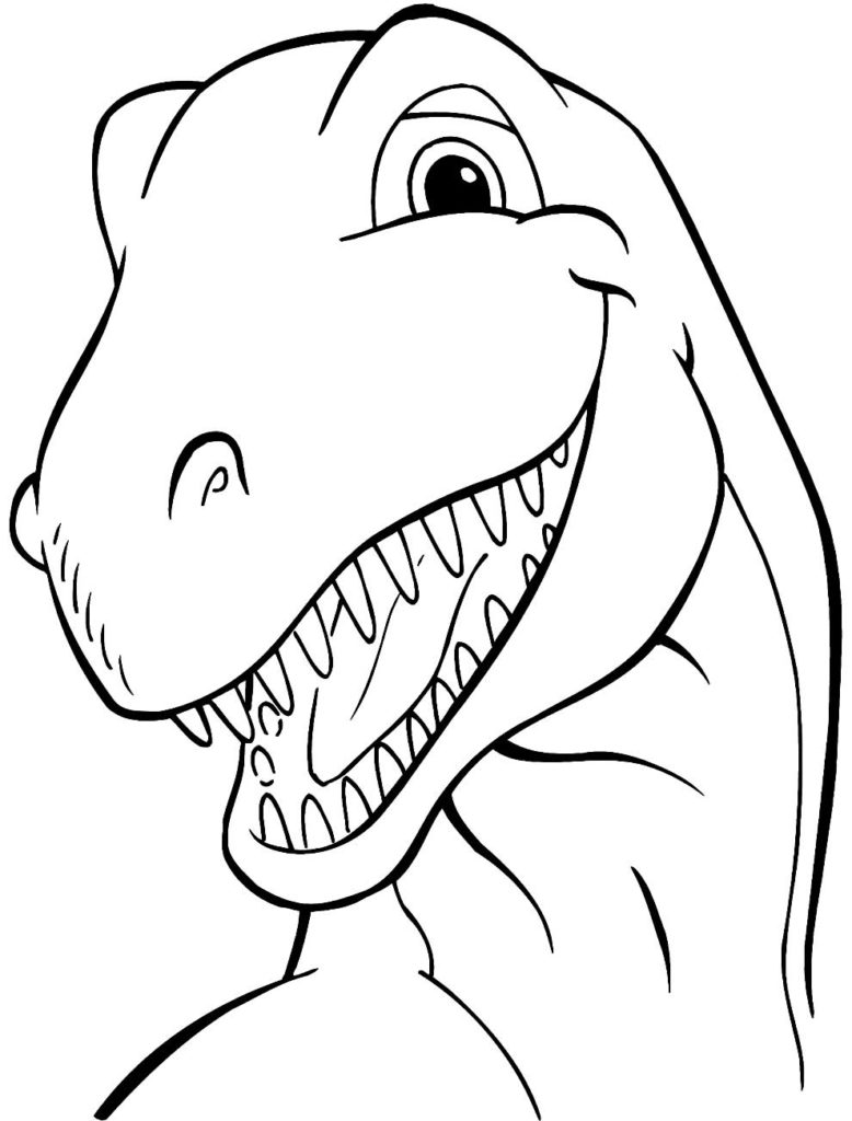 50+ Desenhos para colorir de dinossauro TRex Dicas Práticas