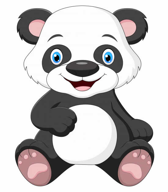 Desenho de Panda