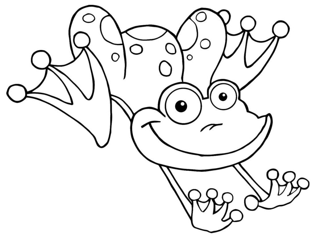 50+ Desenhos de Sapo para colorir - Dicas Práticas