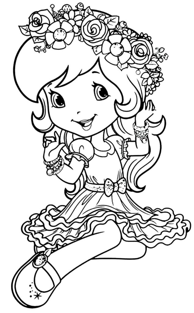 30+ Desenhos para colorir da Moranguinho - Dicas Práticas