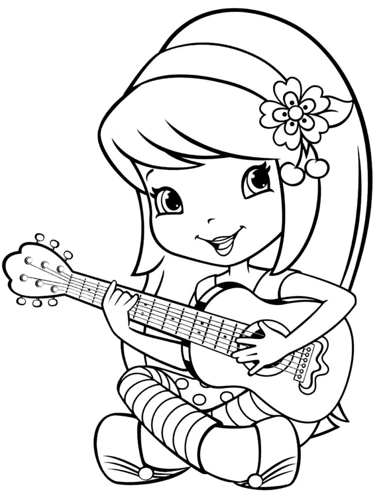 30+ Desenhos para colorir da Moranguinho - Dicas Práticas