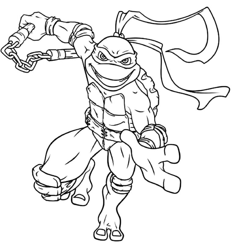 50+ Desenhos das Tartarugas Ninjas para colorir - Dicas Práticas