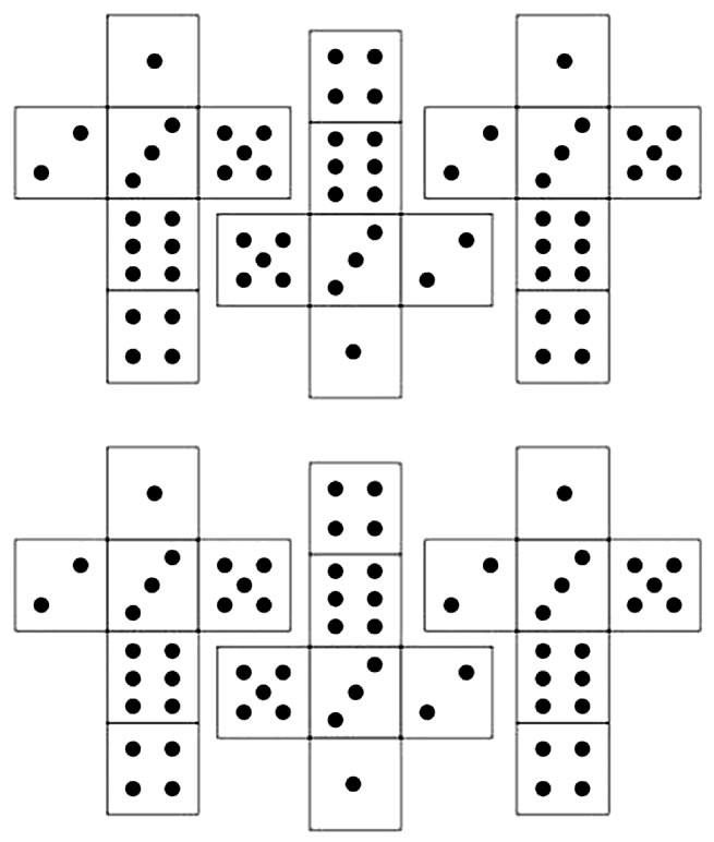 Moldes de dado
