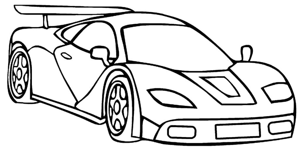 30+ Desenhos de Ferrari para colorir - Dicas Práticas