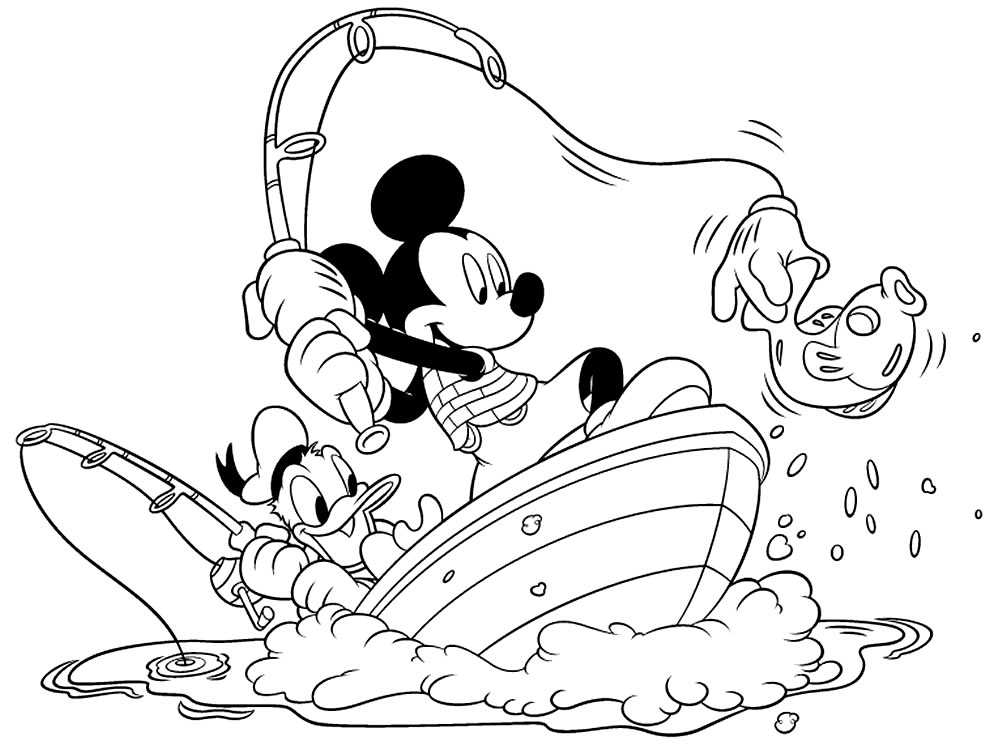 Imagem do Mickey para colorir