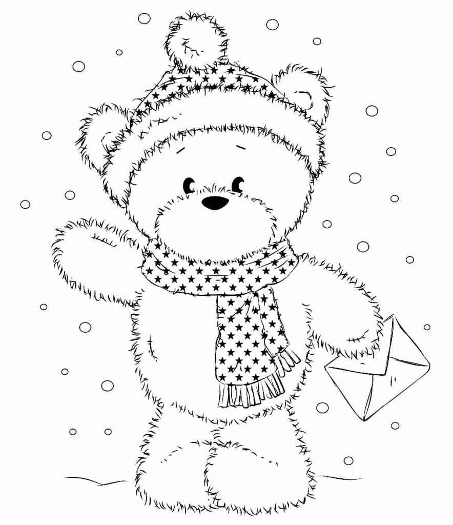 50+ Desenhos para colorir de Ursinho - Dicas Práticas