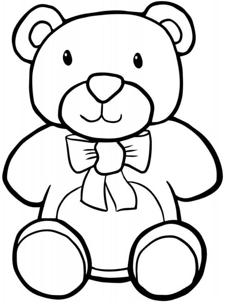 50+ Desenhos para colorir de Ursinho - Dicas Práticas