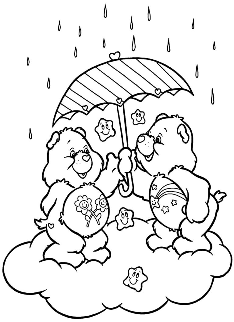 30+ Desenhos para colorir dos Ursinhos Carinhosos - Dicas Práticas