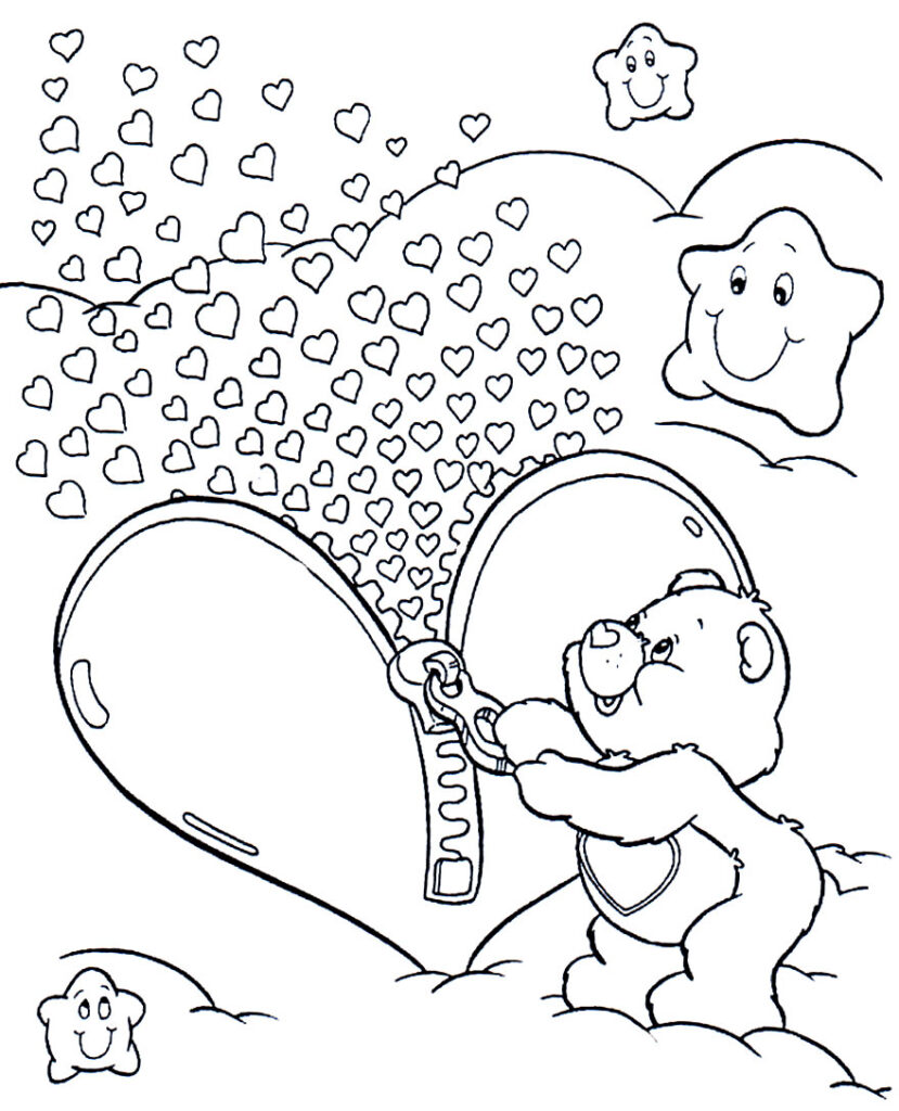 30+ Desenhos para colorir dos Ursinhos Carinhosos - Dicas Práticas